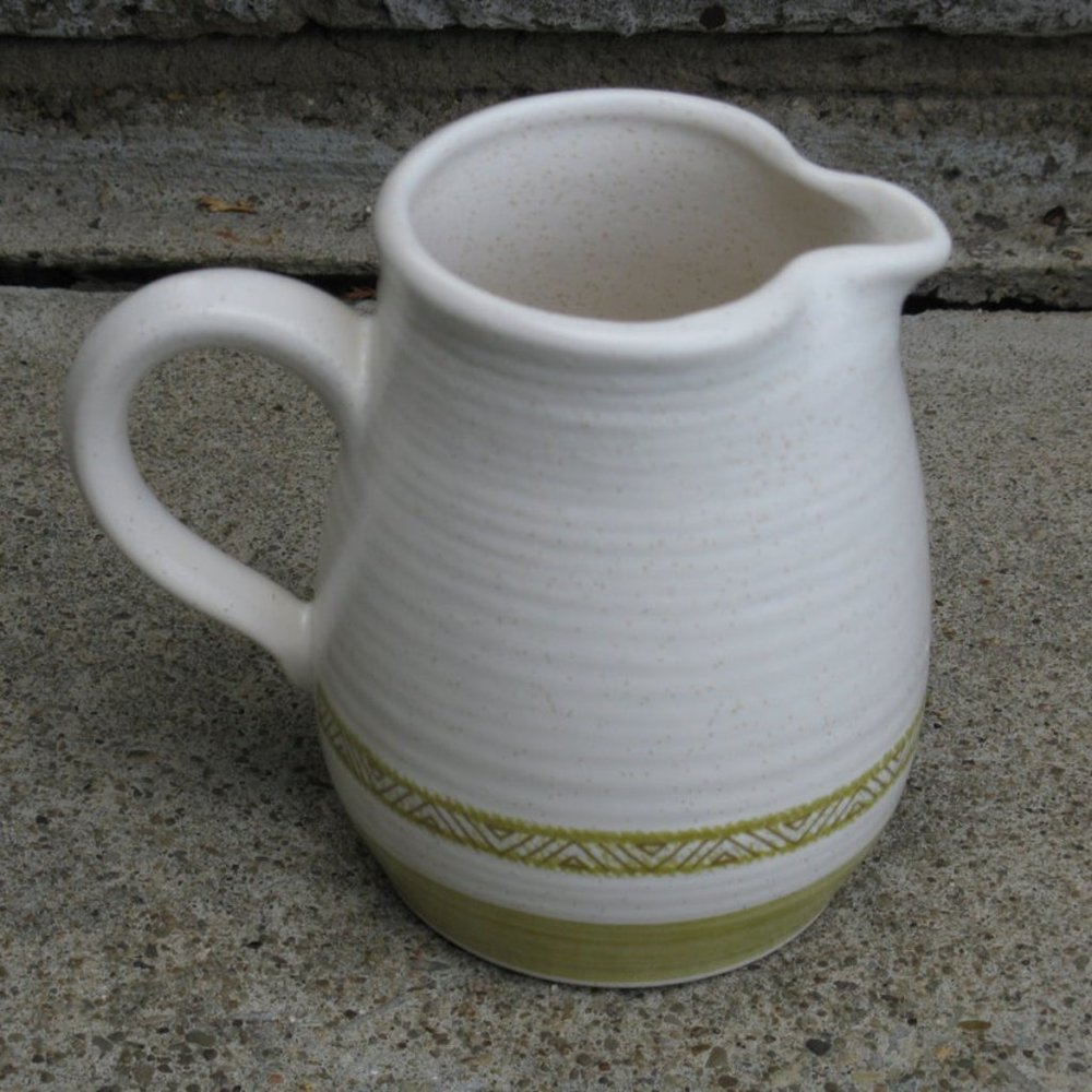vintage franciscan earthenware creamer 70's